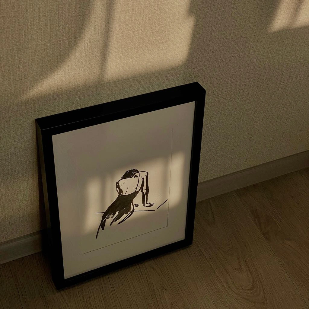 Kresba na papíře ze sbírky prací na papíře