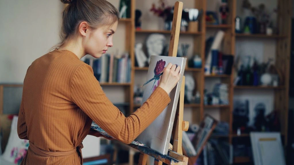 Signaturní dílo z archivu výstav Galerie Vysočina, olej na plátně